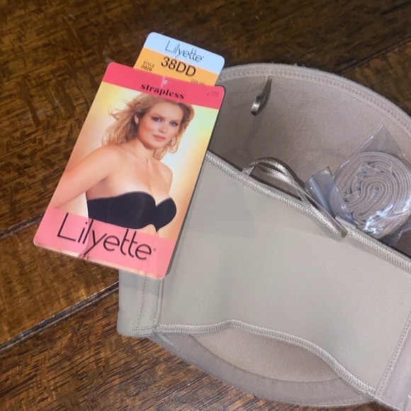 NWT Lilyette Convertible strapless bra. Size 38DD - Picture 6 of 8
